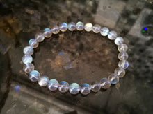 Load image into Gallery viewer, Top Grade Labradorite Bracelet/6.8mm Beads/Stone of Magic/Strengthen Intuitive Abilities/Connection with Divine