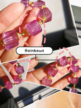 Load image into Gallery viewer, Beautiful Purple Fluorite Bracelet/10.5mm Beads/Peace-Giving Crystal/Increase concerntration/Quiet Anxiety