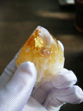 Load image into Gallery viewer, Natural Citrine Wand/Stone of Wealth/Manifestations/Abundance/Creativity/Interpersonal Relationships/Success/Prosperity