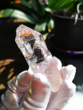 Load image into Gallery viewer, GORGEOUS UV Reactive Skeletal Quartz from Madagascar/Excellent Clarity/Lavender Purple Inclusions/Crystal Healing - 35g