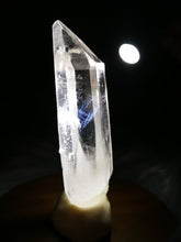 Load image into Gallery viewer, Natural Clear Quartz Crystal with Blue Needles and Blue Mist/Meditation/Healing Crystal/Calming Energy/Inner Peace - 45g