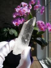 Load image into Gallery viewer, Natural Clear Quartz Crystal with Blue Needles and Blue Mist/Meditation/Healing Crystal/Calming Energy/Inner Peace - 45g