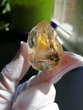 Load image into Gallery viewer, Clear Pakistan Skeletal Quartz with Clay Inclusions/Skeletal Fenster/Window Quartz/Raw Stone/100% Natural