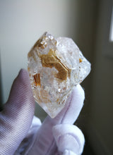 Load image into Gallery viewer, Clear Pakistan Skeletal Quartz with Clay Inclusions/Skeletal Fenster/Window Quartz/100% Natural/Master Healing Stones