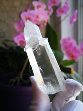Load image into Gallery viewer, Super Gorgeous Blue Needles Quartz/Natural Clear Quartz/Bridge Quartz/Self-healing Tip/Powerful Healing Crystal - 61g
