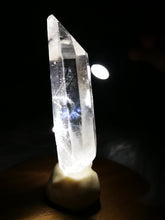 Load image into Gallery viewer, Natural Clear Quartz Crystal with Blue Needles and Blue Mist/Meditation/Healing Crystal/Calming Energy/Inner Peace - 45g