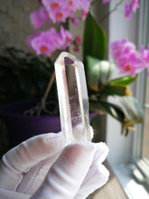 Load image into Gallery viewer, Rare Blue Mist Pyramids Clear Quartz Crystal/Blue Needles Quartz/Sichuan Quartz/Healing Crystal/Meditation/Inner Peace - 31g