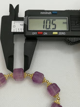 Load image into Gallery viewer, Beautiful Purple Fluorite Bracelet/10.5mm Beads/Peace-Giving Crystal/Increase concerntration/Quiet Anxiety
