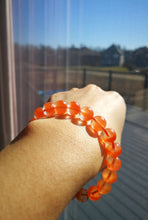 Load image into Gallery viewer, Extremely Delicate Rabbit Hair Quartz Bracelet/AAA Grade/9mm Beads/The Crystal of Venice/Energizing and Upliting/Feng Shui
