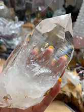 Load image into Gallery viewer, The Best of the Best!!! Huge Colombian Lemurian Seed Quartz 746g (Video is on instagram "eachperfectpiece_ca")
