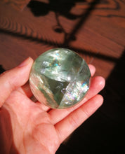 Load image into Gallery viewer, Beautiful Green Fluorite Sphere/5.15cm/Aura Cleanser/Anti Addition/Home Decoration/Elixir for Gardening Uses/Calm Anxiety
