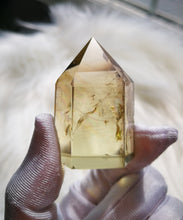 Load image into Gallery viewer, Flaming Butterfly - Natural Citrine Energy Pillar/Butterfly-shaped Rainbows/Stone of Abundance &amp; Wealth/Fengshui/Home Decoration
