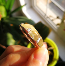 Load image into Gallery viewer, Libyan Gold Tektite Silver Pendant/Libyan Dessert Glass/Powerful Manifestation Stone/Transform Your Life
