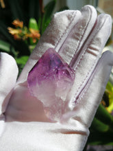 Load image into Gallery viewer, Natural Amethyst Wand/Interior Rainbows/Crown Chakra/Third Eye/Relaxation/Meditation/Love/Inner Peace
