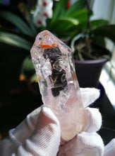 Load image into Gallery viewer, GORGEOUS UV Reactive Skeletal Quartz from Madagascar/Excellent Clarity/Lavender Purple Inclusions/Crystal Healing - 35g
