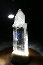 Load image into Gallery viewer, Super Gorgeous Blue Needles Quartz/Natural Clear Quartz/Bridge Quartz/Self-healing Tip/Powerful Healing Crystal - 61g
