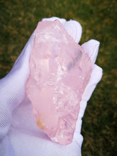 Load image into Gallery viewer, Fabulous Rose Quartz/Raw Stone/Water Clear/Stone of Universal Love/Heart Chakra/Crystal Healing/Pure Joy - 98g
