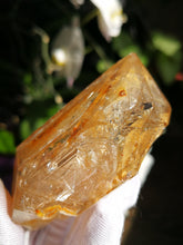 Load image into Gallery viewer, Golden Skeletal Quartz From Pakistan with Clay Inclusions/Window Quartz/100% Natural/Master Healing Stones/Deep Healing - 97g
