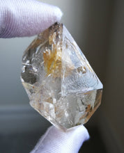 Load image into Gallery viewer, Clear Pakistan Skeletal Quartz with Clay Inclusions/Skeletal Fenster/Window Quartz/Raw Stone/100% Natural
