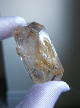 Load image into Gallery viewer, Clear Pakistan Skeletal Quartz with Clay Inclusions/Skeletal Fenster/Window Quartz/Raw Stone/100% Natural
