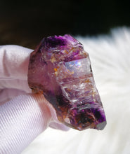 Load image into Gallery viewer, Natural Super 7 Skeletal Elestial Amethyst Quartz/Crystal Healing/Meditation/Spiritual Growth/Energizing all Chakras
