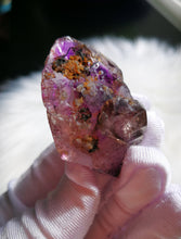 Load image into Gallery viewer, Natural Super 7 Skeletal Elestial Amethyst Quartz/Crystal Healing/Meditation/Spiritual Growth/Energizing all Chakras
