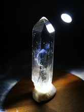 Load image into Gallery viewer, Rare Blue Mist Pyramids Clear Quartz Crystal/Blue Needles Quartz/Sichuan Quartz/Healing Crystal/Meditation/Inner Peace - 31g
