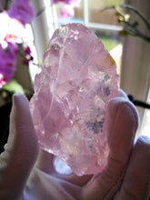 Load image into Gallery viewer, Fabulous Rose Quartz/Raw Stone/Water Clear/Stone of Universal Love/Heart Chakra/Crystal Healing/Pure Joy - 98g
