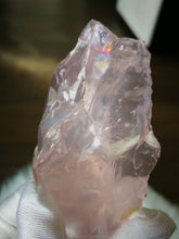 Load image into Gallery viewer, Fabulous Rose Quartz/Raw Stone/Water Clear/Stone of Universal Love/Heart Chakra/Crystal Healing/Pure Joy - 98g

