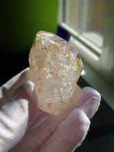Load image into Gallery viewer, Clear Pakistan Skeletal Quartz with Clay Inclusions/Skeletal Fenster/Window Quartz/100% Natural/Master Healing Stones
