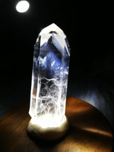 Load image into Gallery viewer, Colombian Lemurian Seed Crystal with Blue Mist/Transmitter + Isis Quartz/Crystal Collection/Healing
