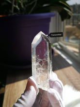 Load image into Gallery viewer, Colombian Lemurian Seed Crystal with Blue Mist/Transmitter + Isis Quartz/Crystal Collection/Healing
