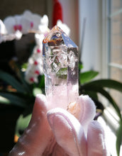 Load image into Gallery viewer, GORGEOUS UV Reactive Skeletal Quartz from Madagascar/Excellent Clarity/Lavender Purple Inclusions/Crystal Healing - 35g

