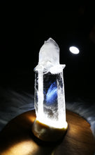 Load image into Gallery viewer, Super Gorgeous Blue Needles Quartz/Natural Clear Quartz/Bridge Quartz/Self-healing Tip/Powerful Healing Crystal - 61g
