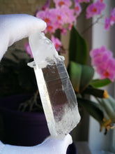 Load image into Gallery viewer, Super Gorgeous Blue Needles Quartz/Natural Clear Quartz/Bridge Quartz/Self-healing Tip/Powerful Healing Crystal - 61g
