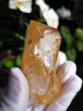 Load image into Gallery viewer, Golden Skeletal Quartz From Pakistan with Clay Inclusions/Window Quartz/100% Natural/Master Healing Stones/Deep Healing - 97g
