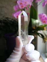 Load image into Gallery viewer, Rare Blue Mist Pyramids Clear Quartz Crystal/Blue Needles Quartz/Sichuan Quartz/Healing Crystal/Meditation/Inner Peace - 31g
