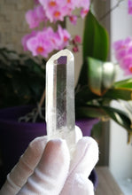Load image into Gallery viewer, Rare Blue Mist Pyramids Clear Quartz Crystal/Blue Needles Quartz/Sichuan Quartz/Healing Crystal/Meditation/Inner Peace - 31g
