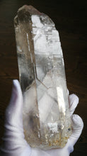 Load image into Gallery viewer, Himalayan Clear Quartz/Etched Quartz/Ancient Wisdom/Fengshui/Home &amp; Office Decoration/Meditation - 455g
